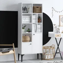 Regulus Kitab Rəfi - Ağ - Decoroom Collection (1)