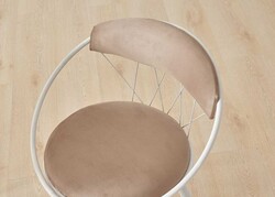 Relax Mdf Masa Stol Stul Dəsti Beyaz - 5