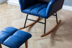 Relax Sallanır Kreslo - Mavi - Eymense (1)