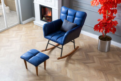 Relax Sallanır Kreslo - Mavi - Eymense