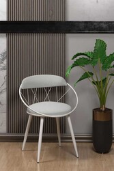 Relax Stul Beyaz - Kaz Beyaz - Eviana