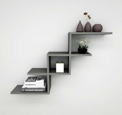 Reynard Divar Rəfi - Antrasit - Modev (1)