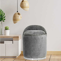 Ridge Silver Pufik - Tünd Boz - Zemhome