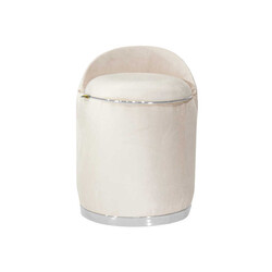 Ridge Silver Pufik - Krık Beyaz - Zemhome