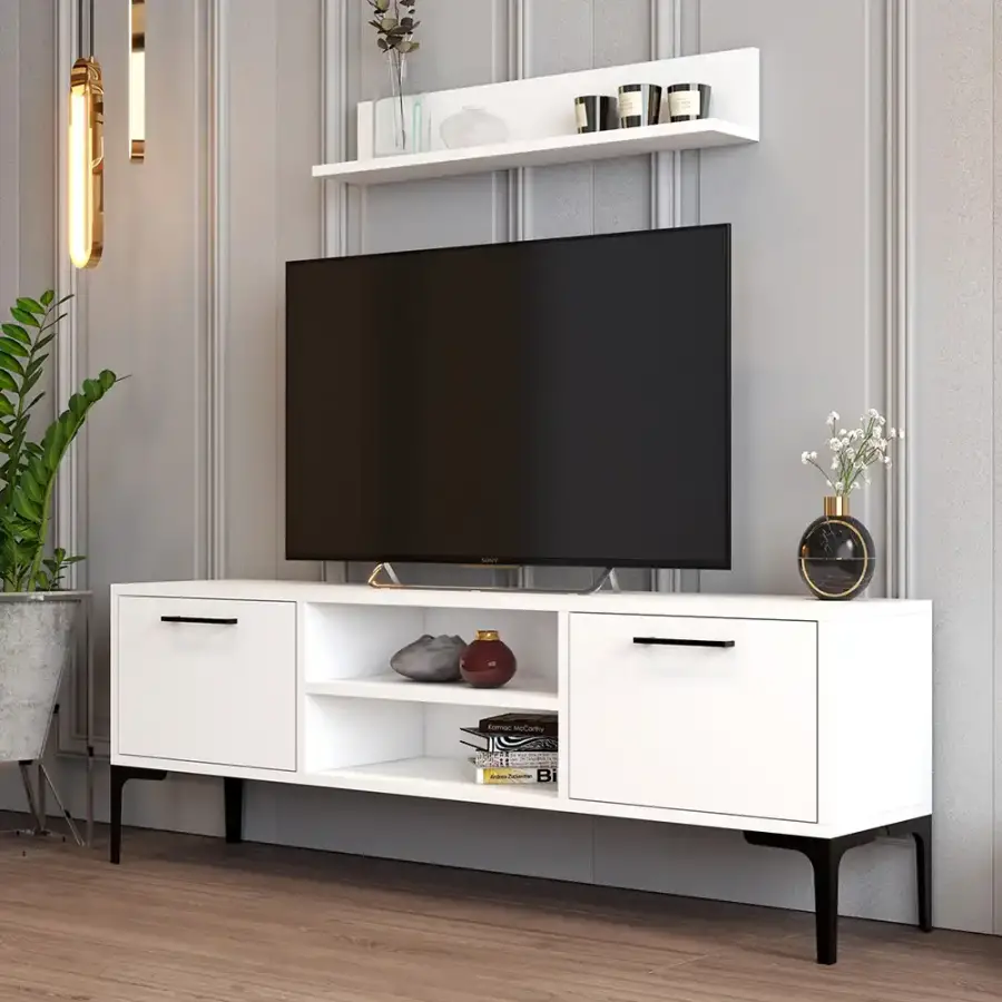 Riga Tv Stend - Ağ - 2