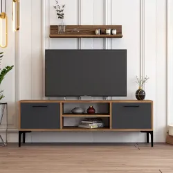 Riga Tv Stend - Cəviz/Antrasit - 1