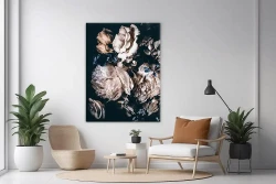 Romantic Peonies Kətan Tablo TB1430 - 2