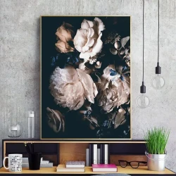 Romantic Peonies Kətan Tablo TB1430 - 3