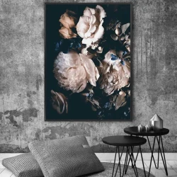 Romantic Peonies Kətan Tablo TB1430 - 1