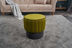 Rose Pufik Yeşil - Evdebiz (1)