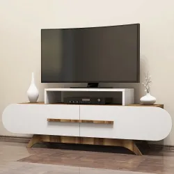 Rose Tv Stend - Cəviz/Ağ - 2
