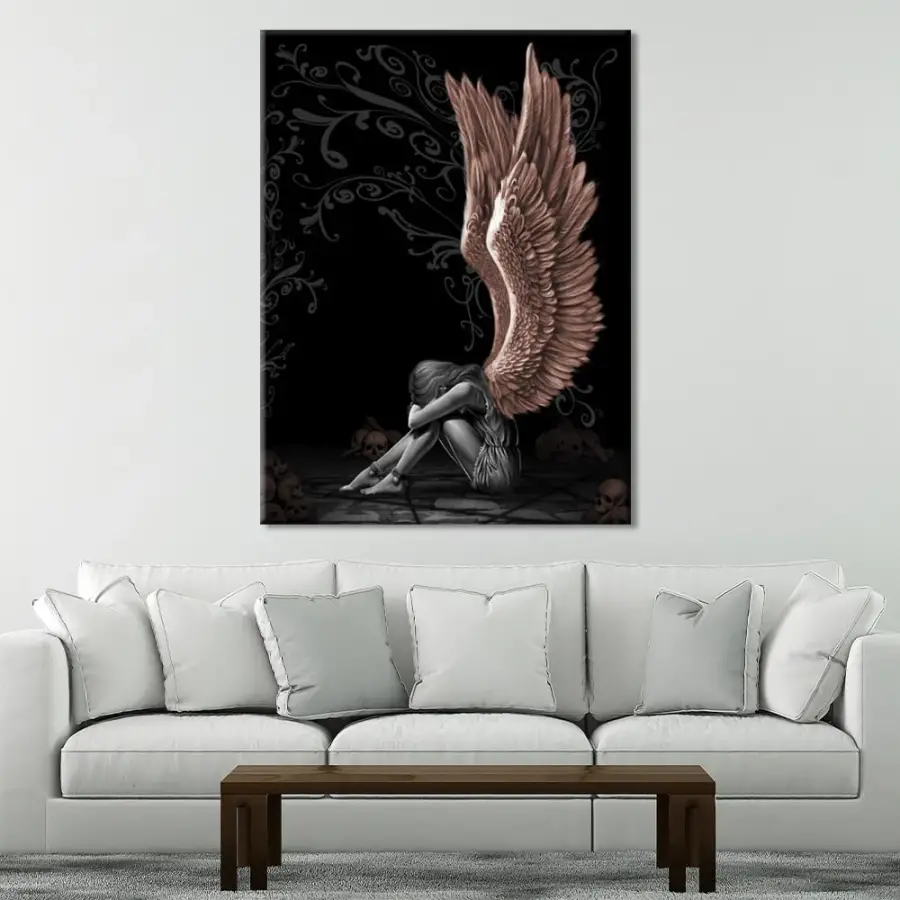 Sad Angel Kətan Tablo TB2100 - 3