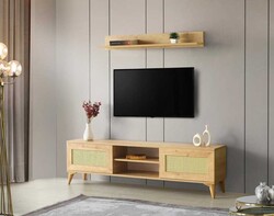 Safir Rəfli Dolablı Tv Stend 180cm - 1