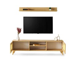 Safir Rəfli Dolablı Tv Stend 180cm - 2