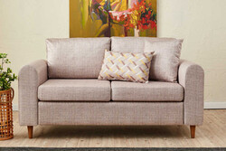 Salem Serisi İkiyerli Divan Krem - Evdebiz