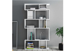 Sardunya Kitab Rəfi - Beyaz - Evdebiz (1)