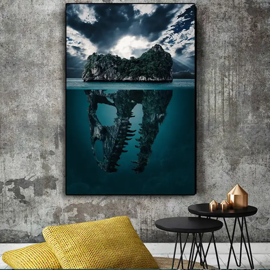 Sea Stones Kətan Tablo TB1534 - 1