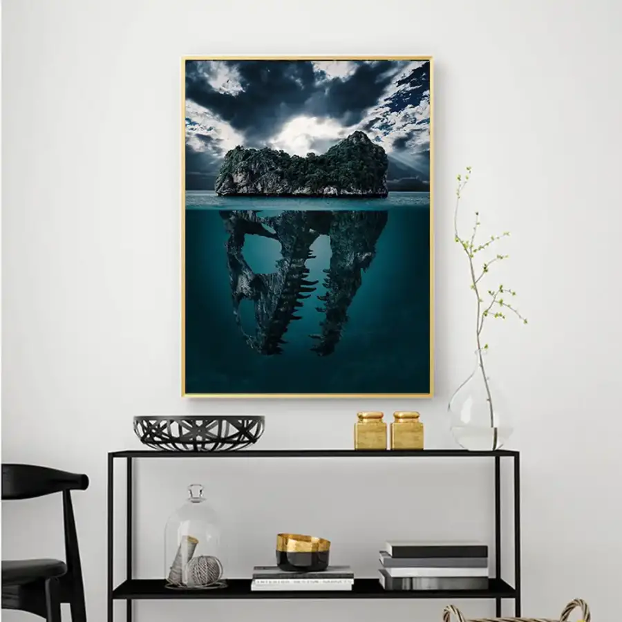 Sea Stones Kətan Tablo TB1534 - 2