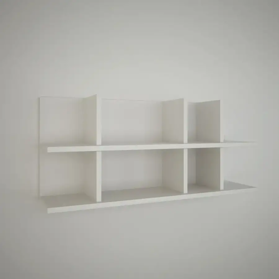 Semen Divar Rəfi - Ağ - 2