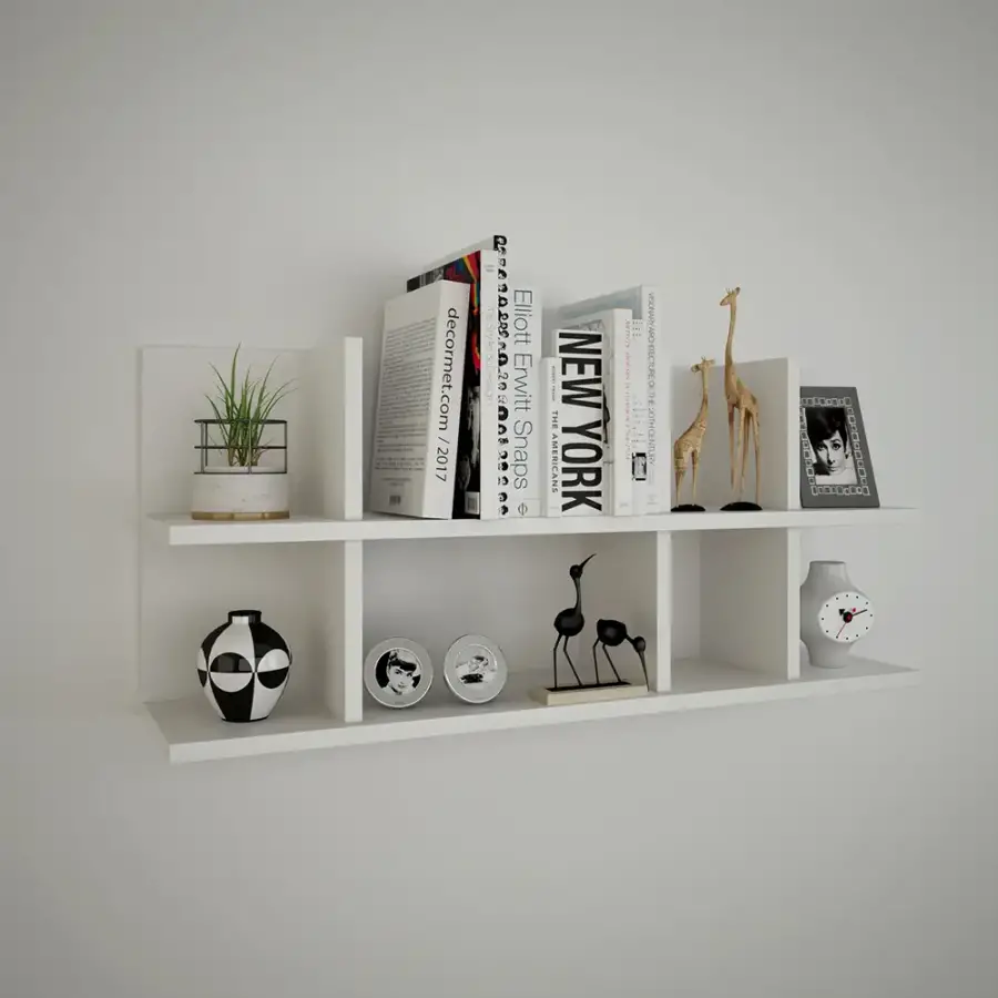 Semen Divar Rəfi - Ağ - 1