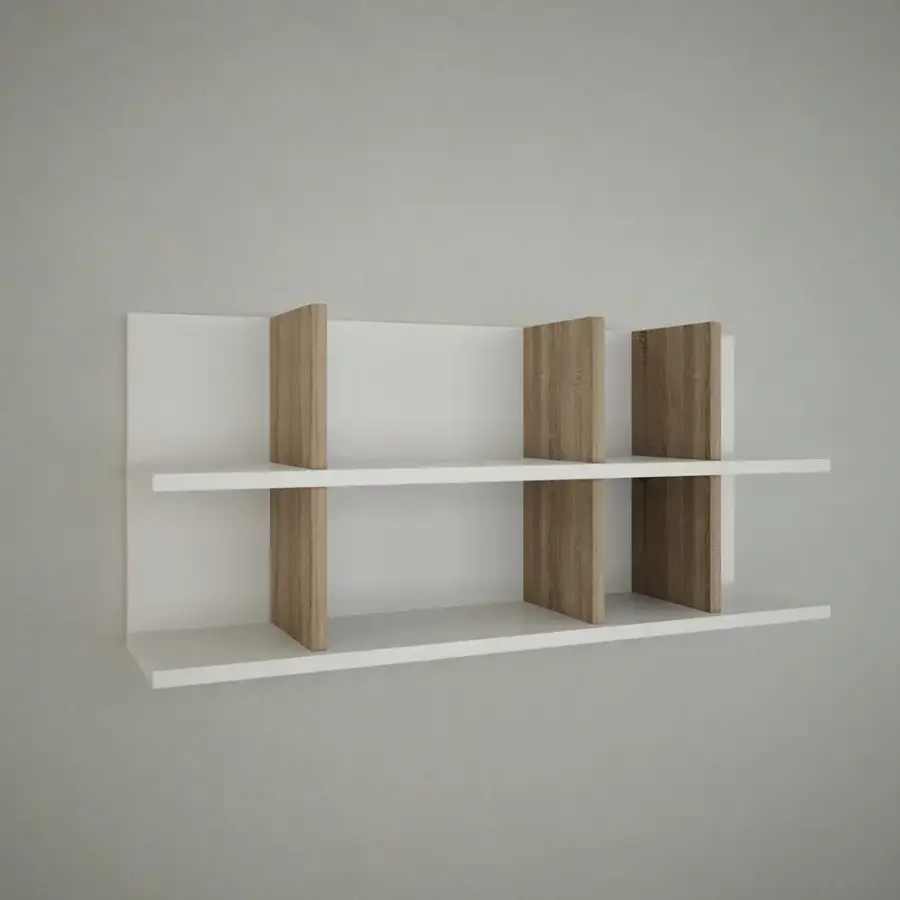 Semen Divar Rəfi - Ağ/Meşə - 2