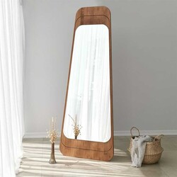 Smooth Masif Boy Güzgü / Kestane Renk - Neostill