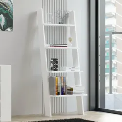 Solid Kitab Rəfi - Ağ 
