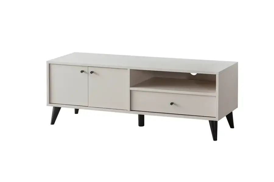 Solina Tv Stend 140cm - Krem - 5