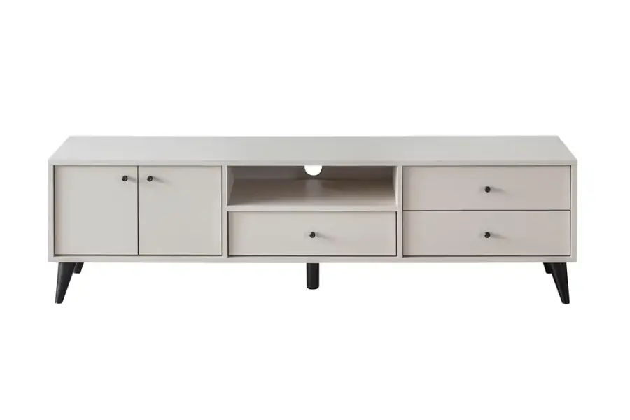 Solina Tv Stend 180cm - Krem - 4