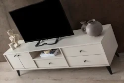 Solina Tv Stend 180cm - Krem - 3