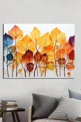 Son Bahar Yaprakları Kanvas Tablo - Markaev