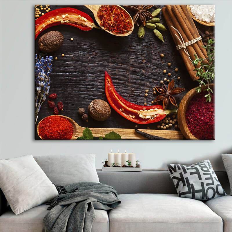 Spices Kətan Tablo TB2118 - 1