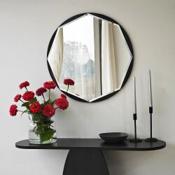 Stella Yuvarlaq Güzgü - Qara - Neohome (1)