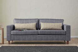 Step Serisi Üçyerli Divan Gri - Evdebiz