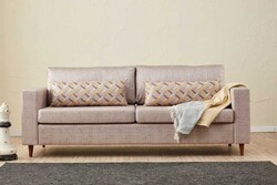 Step Serisi Üçyerli Divan Krem - Evdebiz