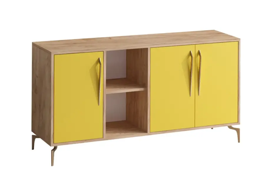 Suder Konsol, 3 Qapılı - Sarı/Meşə - 3