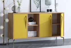 Suder Konsol, 3 Qapılı - Sarı/Meşə - 2