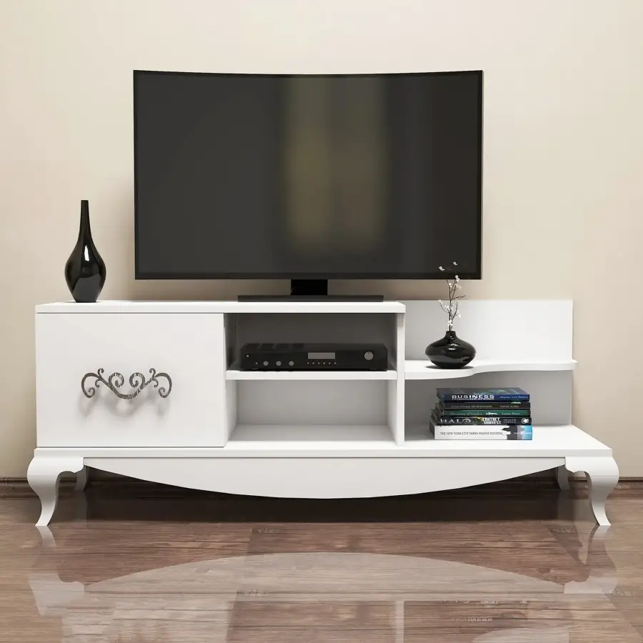 Sultan Tv Stend - Ağ - 1