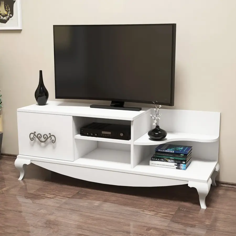 Sultan Tv Stend - Ağ - 3