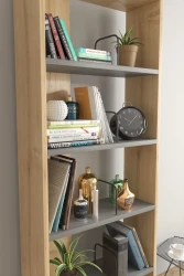 Swan Kitab Rəfi - Meşə/Antrasit - Decoroom Collection (1)