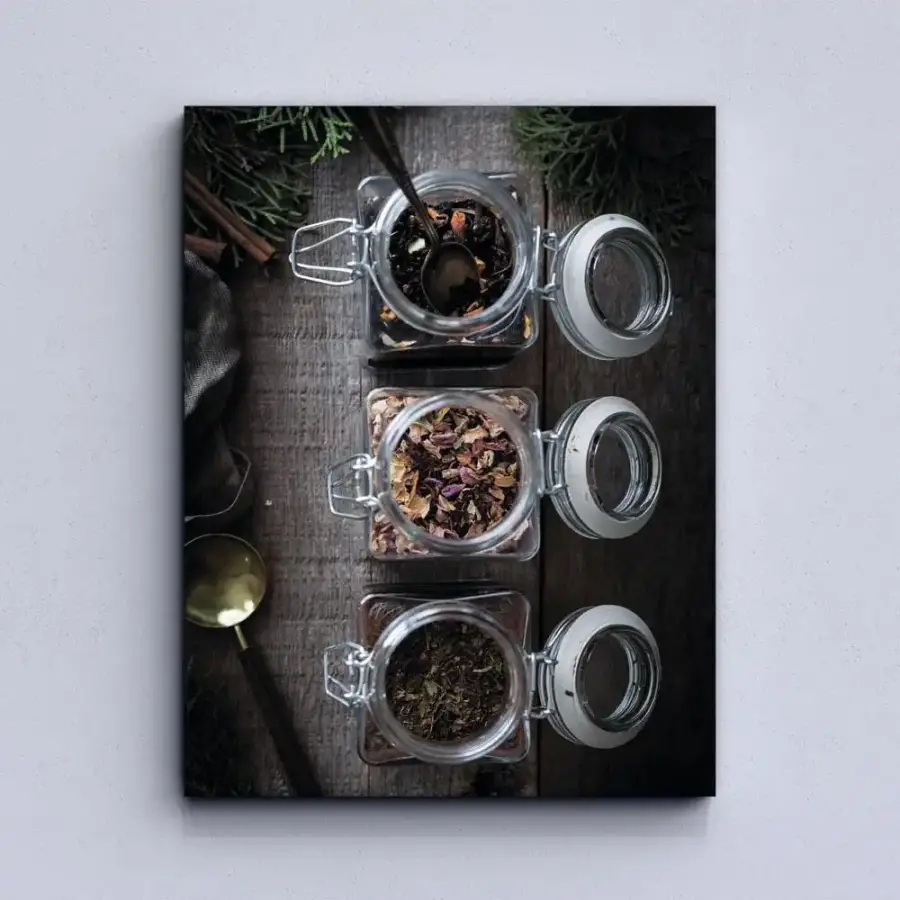 Tea Canvas Kətan Tablo TB2123 - 3