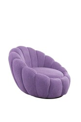 Teddy Döner Kreslo Mor - Vistaso Concept