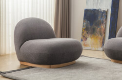 Tedy Kreslo - Koyu Gri - Eymense