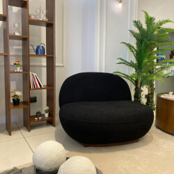 Tedy Teddy Soft Kreslo - Siyah - Eymense (1)