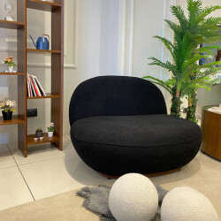 Tedy Teddy Soft Kreslo - Siyah - Eymense