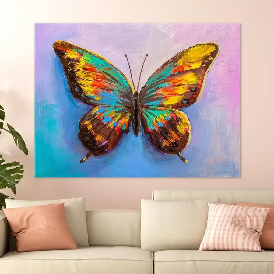 The Butterfly Kətan Tablo TB2101 - 2