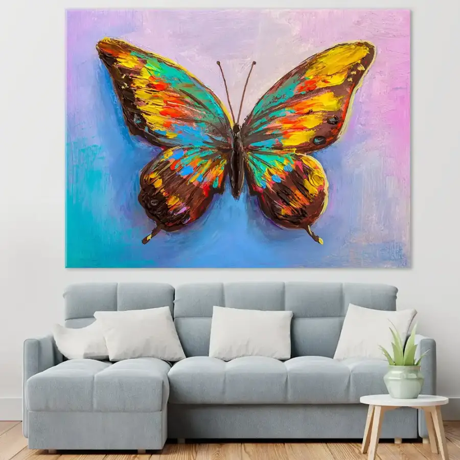 The Butterfly Kətan Tablo TB2101 - 1