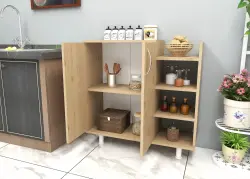 Three Çox Məqsədli Dolab - Meşə - Arneto (1)