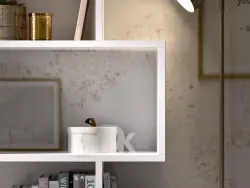 Tomini Kitab Rəfi - Ağ - Modev (1)