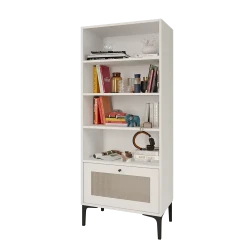 Trio Kitab Rəfi - Ağ - Venatto (1)